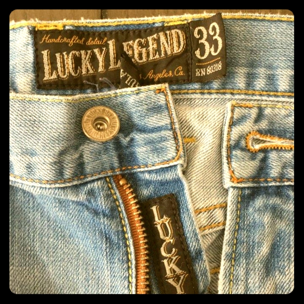 33-30 #Lucky jeans . Skinny.